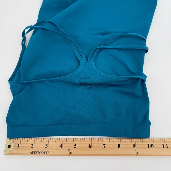 Halogen Top Women Small NEW Teal Camisole Spaghetti Strap Sleeveless 90s Y2K - Picture 6 of 9